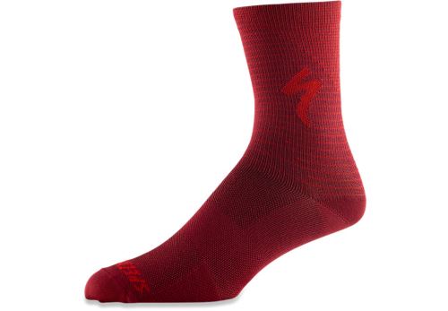 Specialized SOFT AIR ROAD TALL SOCK 2020 Crimson/Rocket Red Arrow