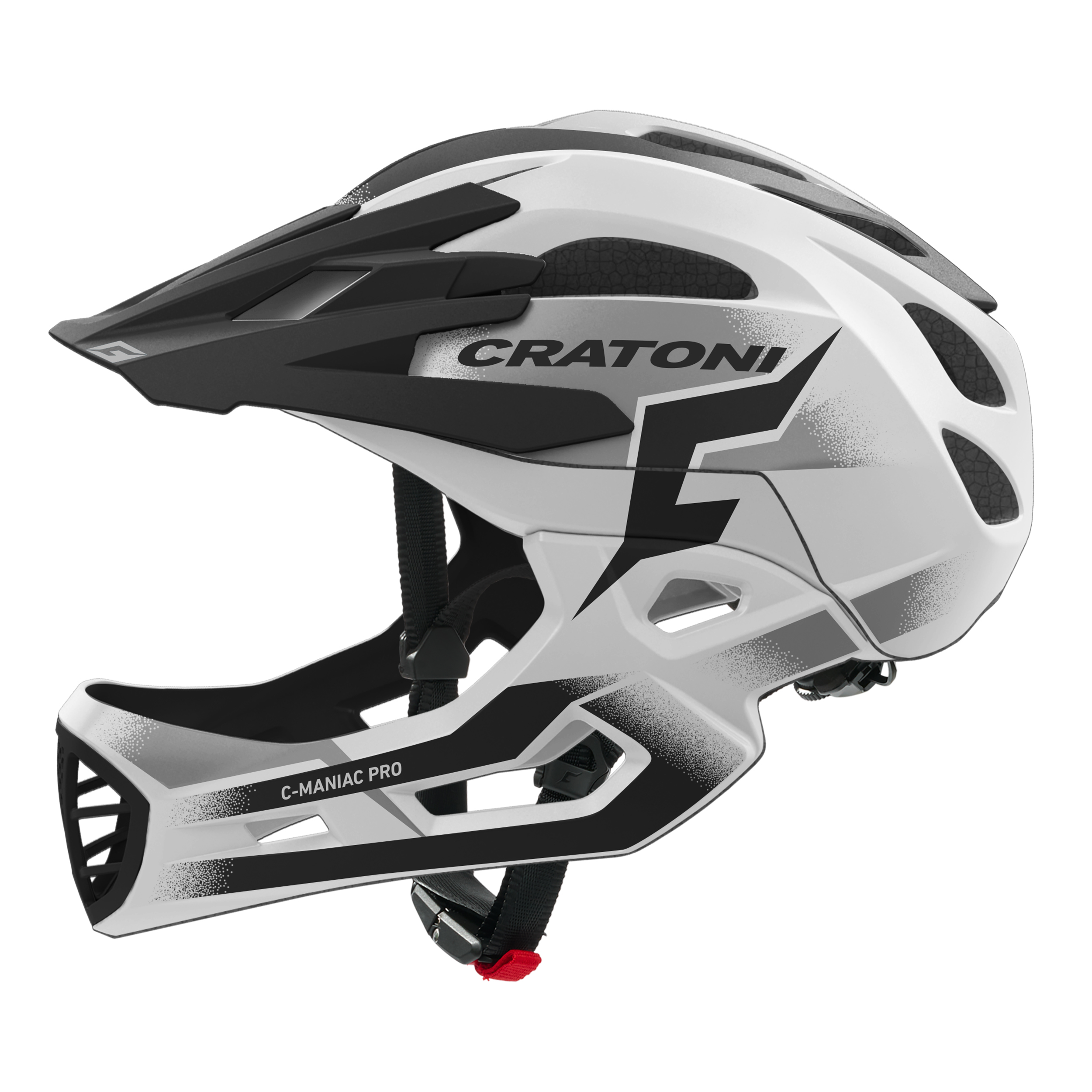 CRATONI C-Maniac Pro 2022 White-Black Matt - vel. S-M (52-56cm) Bílá | Černá