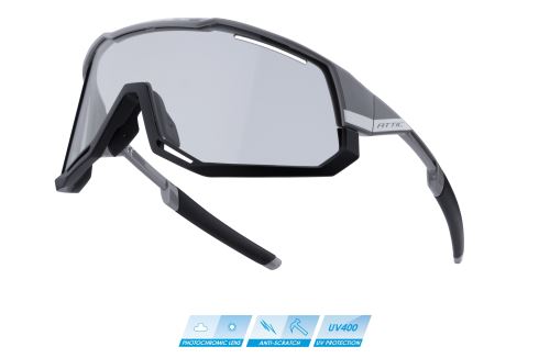 Brýle FORCE ATTIC šedo-černé, fotochromatické sklo