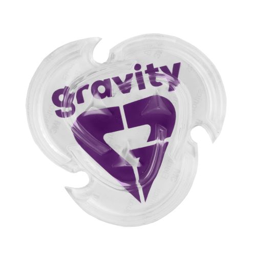 Grip Gravity Heart Mat clear/violete