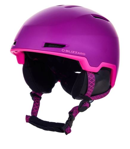 Helma BLIZZARD W2W Viper ski helmet, violet matt/pink matt - vel. 55-59cm