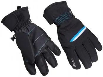 BLIZZARD Viva Plose ski gloves, black/white/turquoise BLIZZARD Viva Plose ski gloves, black/white/turquoise