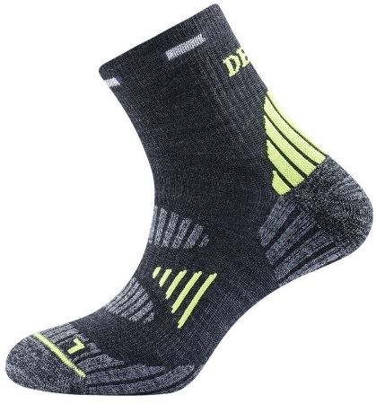 Devold Energy sportovní vlněné ponožky Dark Grey