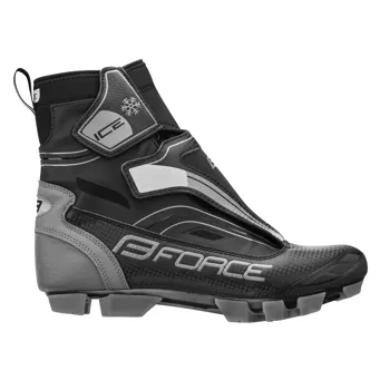 Tretry zimní FORCE MTB ICE21 Černé