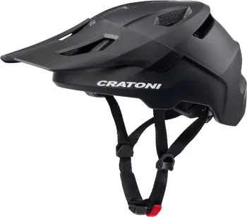 Dětská helma CRATONI WildCat Black Matt  - S-M (49-56 cm)