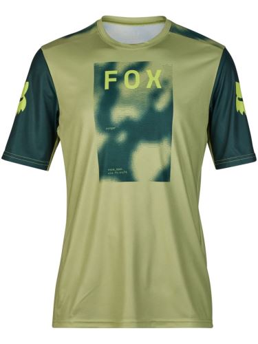Pánský dres Fox Ranger Ss Race Taunt Pale Green