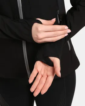 Dámská nemembránová softshellová běžecká bunda Kilpi BALEO-W Černá