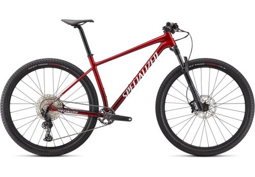 Specialized Chisel Comp 2021 GLOSS RED TINT BRUSHED/WHITE