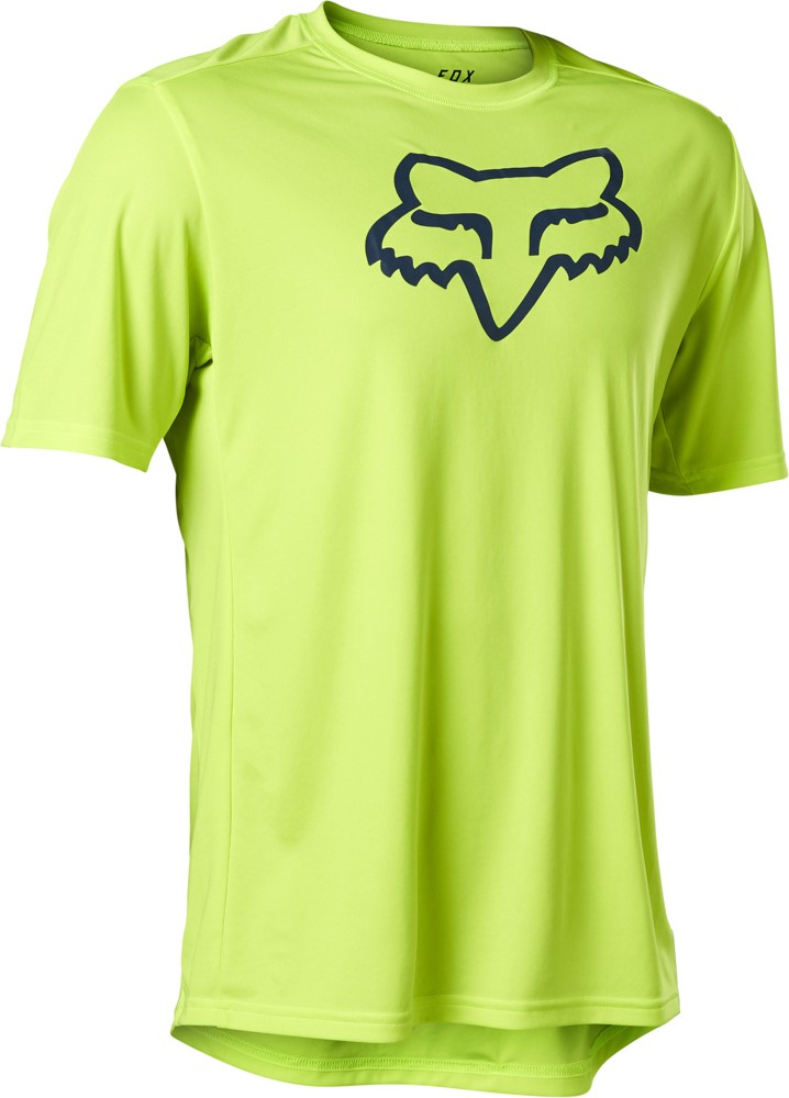 Pánský cyklo dres Fox Ranger Ss Jersey Fluo Yellow