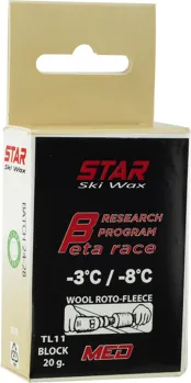 Star Ski Wax TL11 Block Beta Race med 20g Star Ski Wax TL11 Block Beta Race med 20g