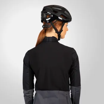 Endura dámský dres FS260 Jetstream s dlouhým rukávem Černá