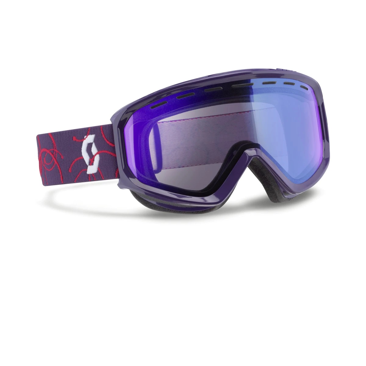 SCOTT Level Purple Illum Blue Chr