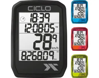 Tachometr CicloSport Protos 105 drátový - Green zelený Tachometr CicloSport Protos 105 drátový - Green zelený