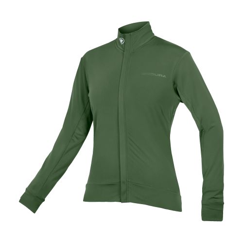 Endura dámský dres Xtract Roubaix s dlouhým rukávem Machair Green