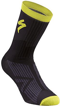 Specialized SL Elite Summer Sock 2018 Black/Neon Yellow