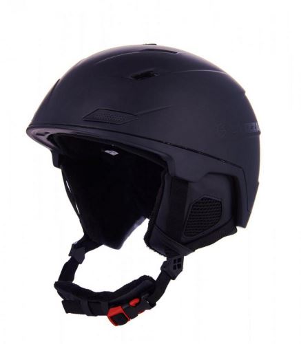 BLIZZARD Double ski helmet, black matt, big logo