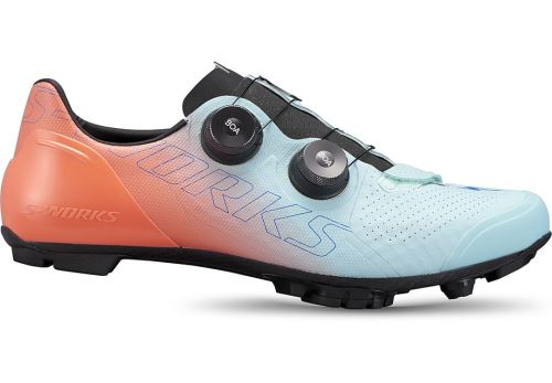 Specialized S-Works RECON MTB 2022 Arctic Blue/Vivid Coral/ Sky Blue