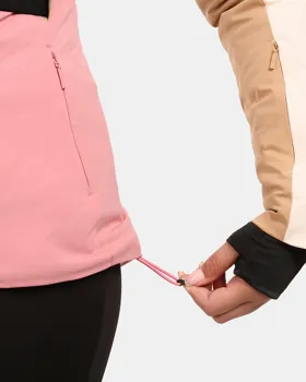 Dámská lyžařská bunda Kilpi CARRIE-W Béžová