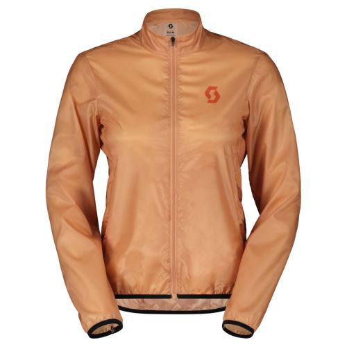 Dámská cyklistická bunda SCOTT Endurance WB Rose Beige/Braze Orange