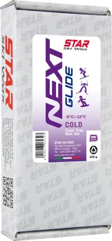 Star Ski Wax Next Glide Wax cold 250g Star Ski Wax Next Glide Wax cold 250g