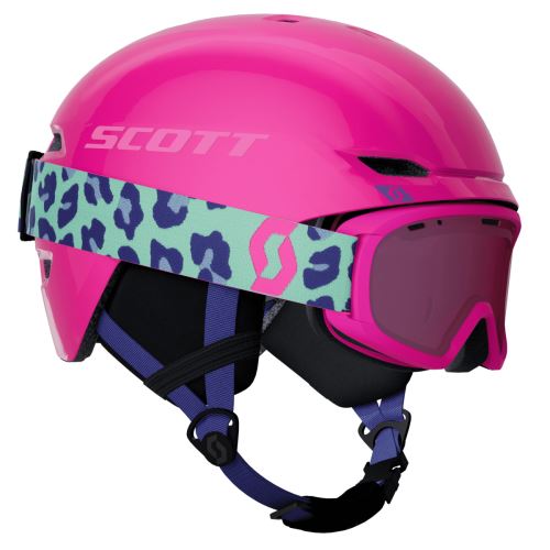 SCOTT Combo Keeper 2 + JR Witty Neon Pink