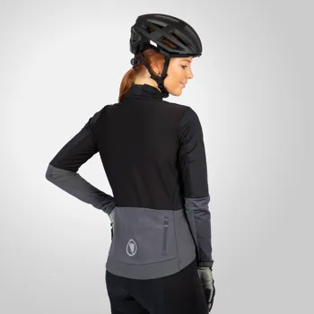 Endura dámský dres FS260 Jetstream s dlouhým rukávem Černá