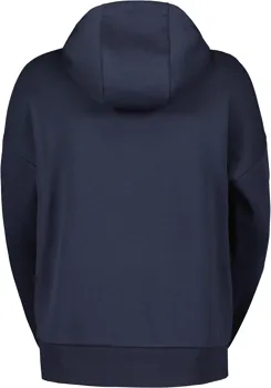 Dámská mikina s kapucí SCOTT Tech Warm Dark Blue