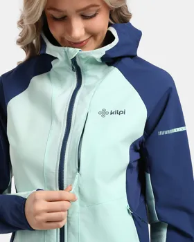 Dámská nemembránová softshellová běžecká bunda Kilpi BALEO-W Mentolová