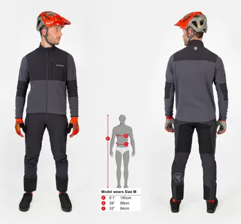 Endura Mikina Hummvee Full Zip Fleece Vlajkově Modrá