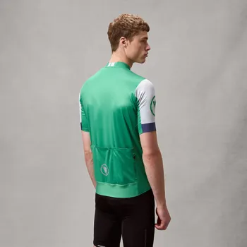 Endura dres FS260 s krátkým rukávem (Relaxed Fit) Emerald