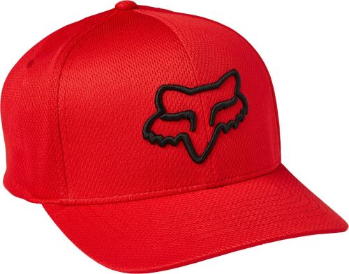 Fox Racing Lithotype Flexfit 2.0 Hat Flame Red