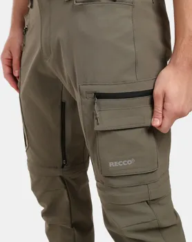 Pánské outdoorové kalhoty Kilpi SURVIVOR-M Zelená