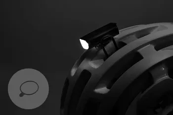 TOPEAK světlo na helmu HEADLUX USB 250+