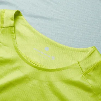 Endura dres s dlouhým rukávem Core Printed L/S Tee Lime Green