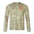 Endura dres s dlouhým rukávem Grid Floral LTD Printed L/S Tee Tweed Green