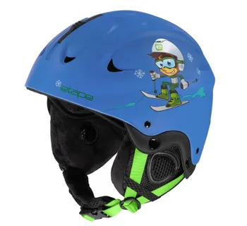 Etape dětská lyžařská přilba GEMINI Modrá Mat - vel. 48-52 cm