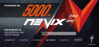 Dárkový poukaz na sportovní program v hodnotě 5 000 Kč