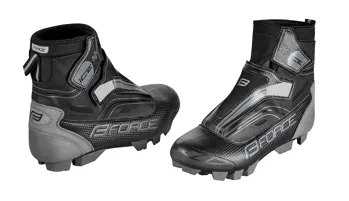 Tretry zimní FORCE MTB ICE21 Černé