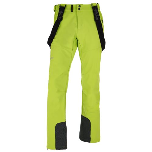 Pánské softshellové kalhoty KILPI RHEA-M Světle zelená