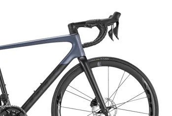 LOOK 785 Huez 2 Disc 105 Di2 2024 Grey Blue Satin Look R38D