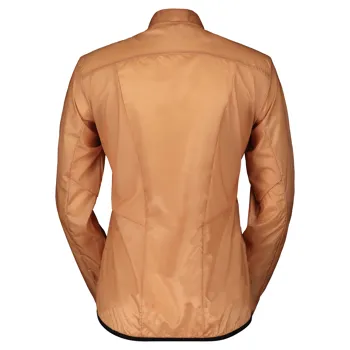 Dámská cyklistická bunda SCOTT Endurance WB Rose Beige/Braze Orange