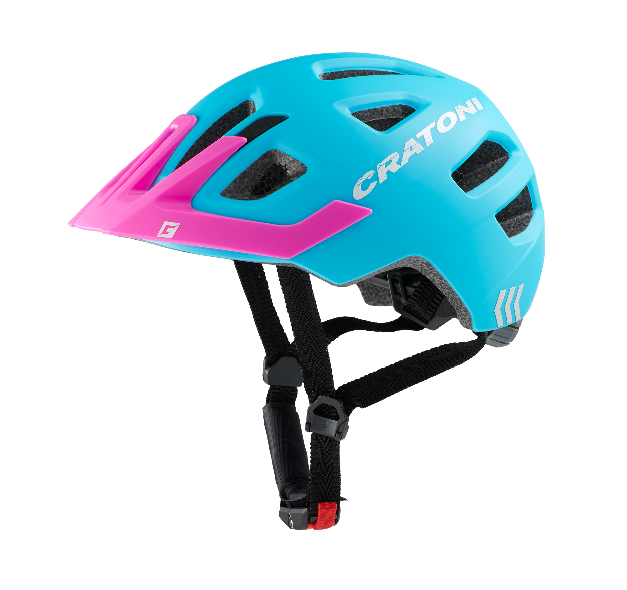 CRATONI Maxster Pro 2022 blue-pink matt - vel. S-M (51-56cm) Růžová | Světle modrá