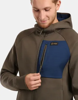 Pánská bavlněná mikina Kilpi BALU-M Khaki
