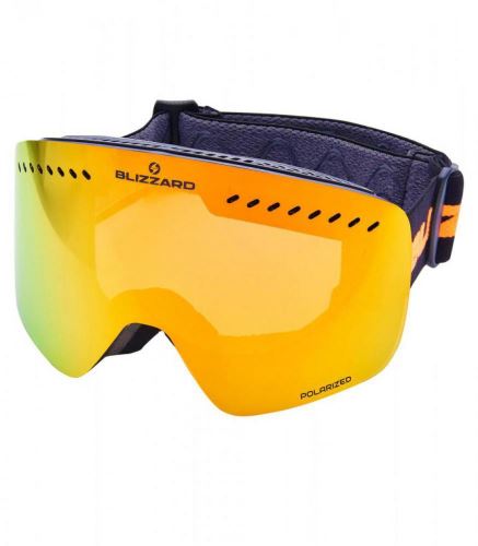 Lyžařské brýle BLIZZARD Ski Gog. 983 MDAVZPO, black matt, smoke2, red REVO