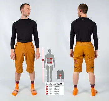 Endura Vodě odolné kraťasy MT500 II Černá