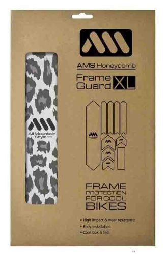 AMS Frame polep XL Clear/Cheetah