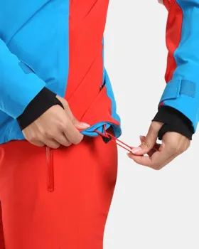 Prémiová unisex lyžařská bunda Kilpi DEXEN-U Modrá-červená