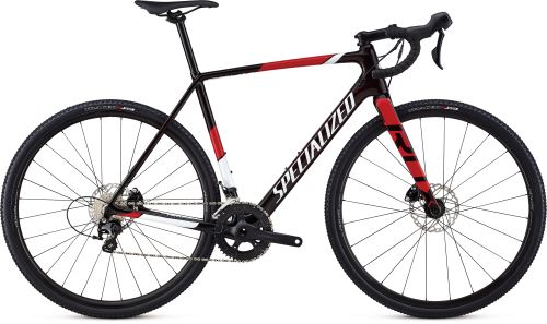 Specialized CruX Sport 2018 GLOSS RED TLIC WHITE SILVER/ FLO RED