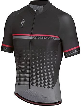 Specialized SL EXPERT JERSEY SS 2018 Black/Acid red
