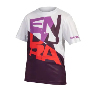 Endura dětský dres SingleTrack Core Tee Lilek Endura dětský dres SingleTrack Core Tee Lilek